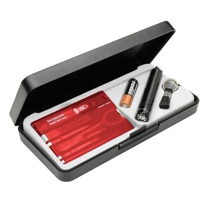 Tool-Set MAG-LITE Solitaire mit Swisscard