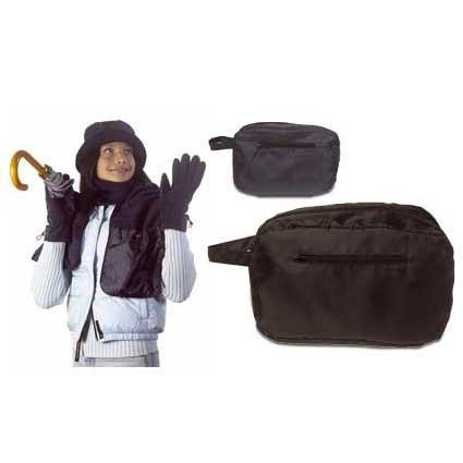 Schal Handschuhe und Hut