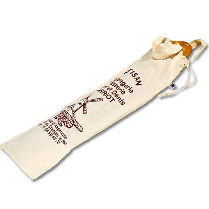Baguettetasche mit Zuziehkordel