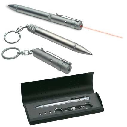 Kugelschreiber mit Laserpointer KOMBI