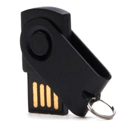 Schlüsselanhänger mit drehbarem USB-Stick