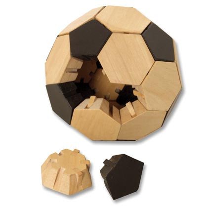 Puzzle Holz-Fußball