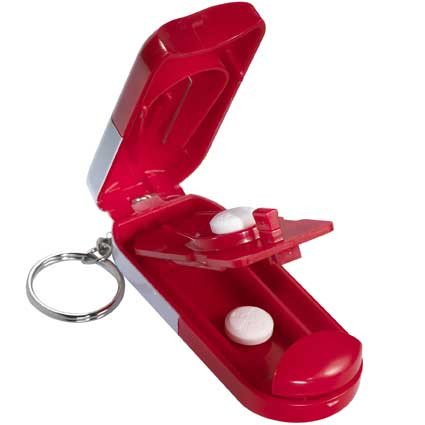 Pillenbox Schlüsselanhänger
