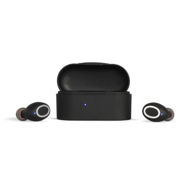 Kabellose Bluetooth-Ohrhörer mit Ladebasis