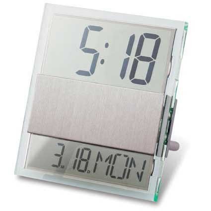 LCD-Uhr mit Kalender