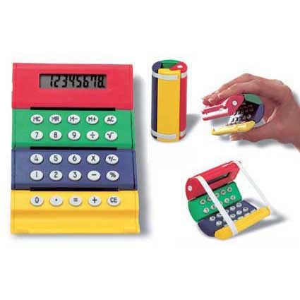Aufrollbarer Taschenrechner