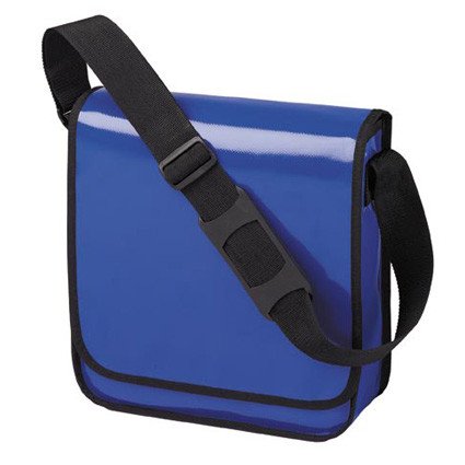 Schultertasche aus LKW-Plane Hochformat