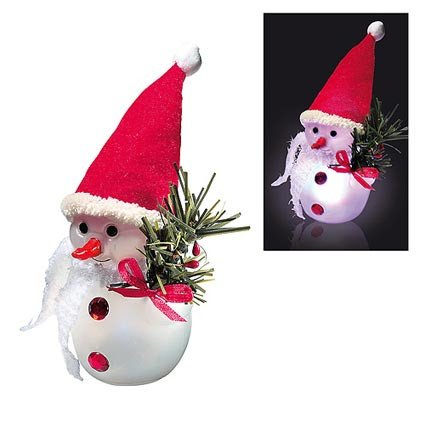 Weihnachtsfigur Schneemann