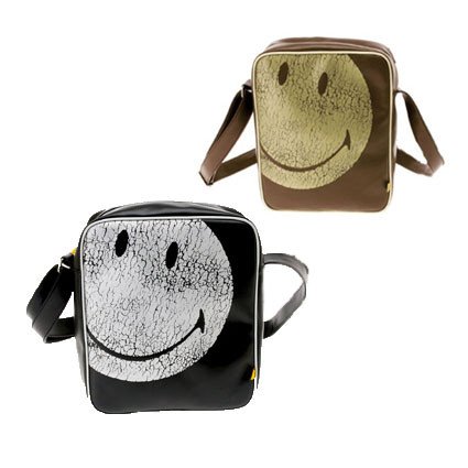 Schultertasche mit Smile-Design