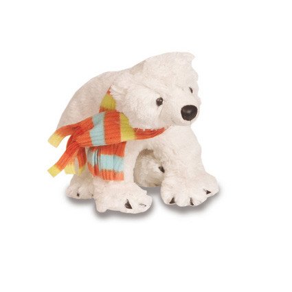 Polarbär mit Schal