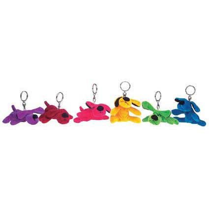 Schlüsselanhänger Hund in verschiedenen Farben