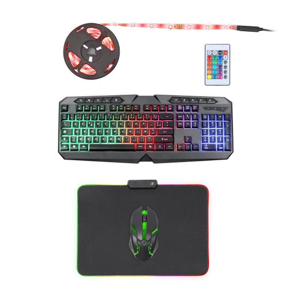 4-in-1 RGB-Gaming-Set