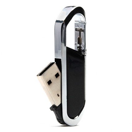 USB Stick mit Karabinerhaken