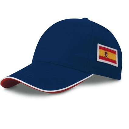 Baseball Cap mit der spanischen Flagge