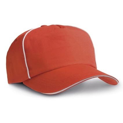 Baseballcap mit Ziernaht