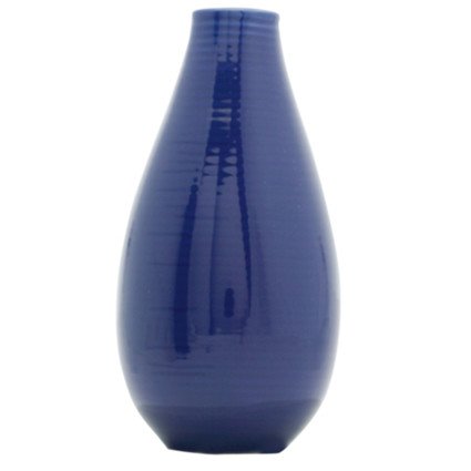 Vase aus Keramik mit Farbglasur