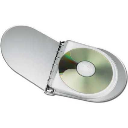 CD-Mappe mit Ringbuchmechanik