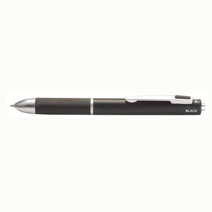 Kugelschreiber 4 in 1 aus Metall in schwarz