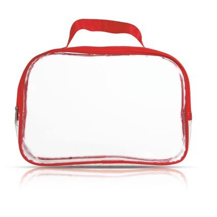 Kosmetiktasche Transparent Zip