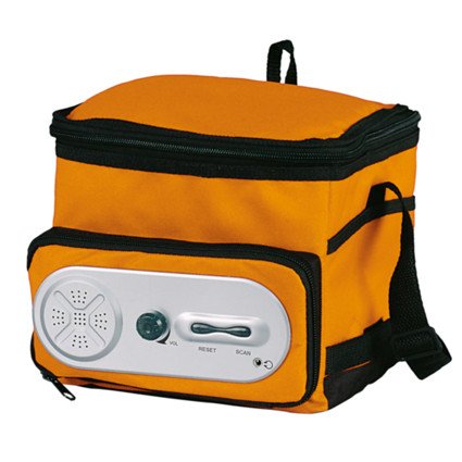 Kühltasche mit FM-Radio