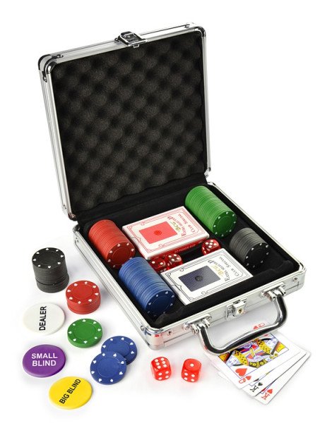 Poker Set Gambler