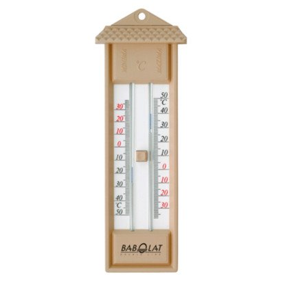 Thermometer Holzhaus