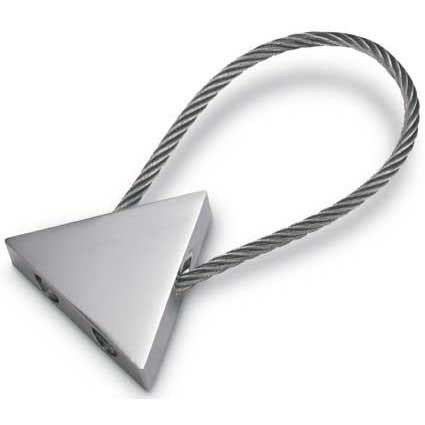 Schlüsselhalter Metall Dreieck