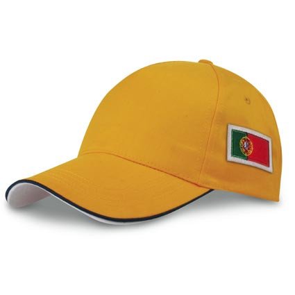 Baseball Cap mit der portugisischen Flagge