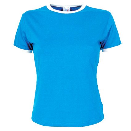 Damen Kontrast T-Shirt