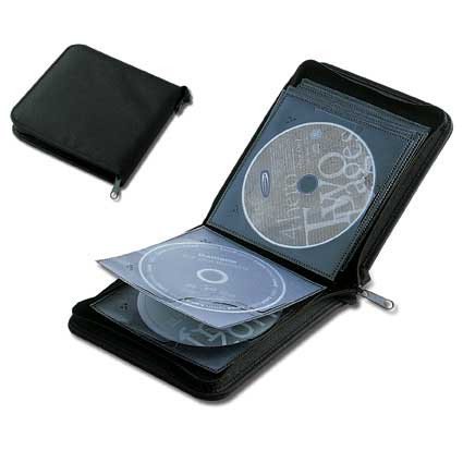 CD-Tasche aus Nylon für 24 CDs