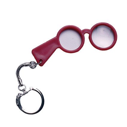 Schlüsselanhänger Stielbrille