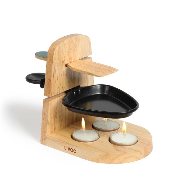 Kompakter Teelicht-Raclette-Grill