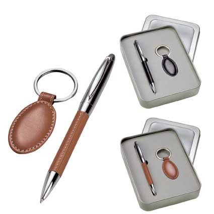 Schreibgerät und Schlüsselanhänger Set