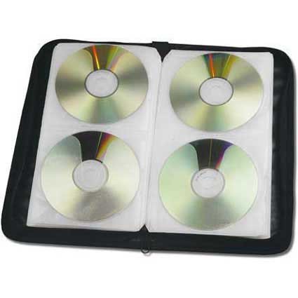 CD-Etui aus Nylon für 48 CDs