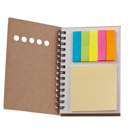 Notizbuch mit Haftnotizen Dunmore
