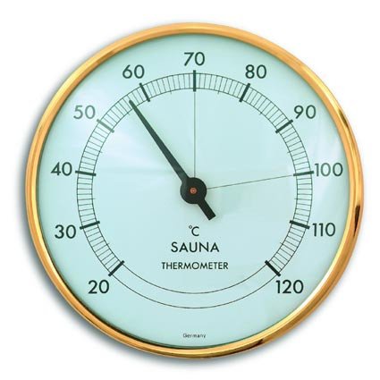 Sauna-Thermometer Gold