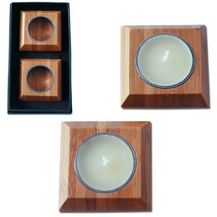 Kerzenhalter für Teelichter aus Holz