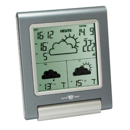 Zeta IT Satellitengestützte Funk-Wetterstation