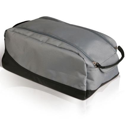 Schuhtasche in grau