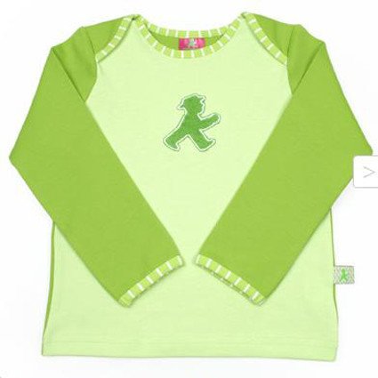 Babyshirt grün