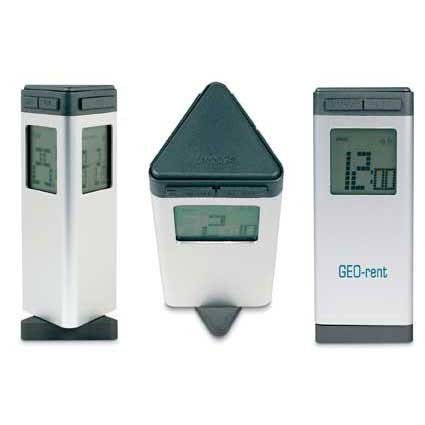 Rotierende Kombination Uhr und Thermometer