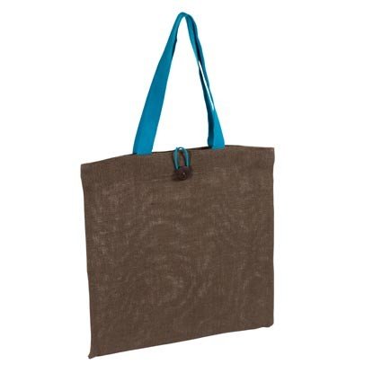 Jute-Tasche kurze Henkel