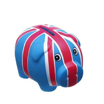 Kleines Sparschwein Großbritannien