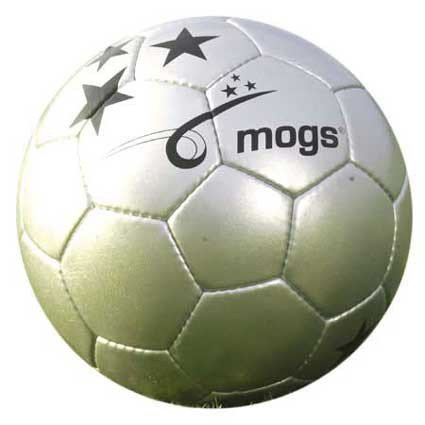 Fußball mogs Logo silber