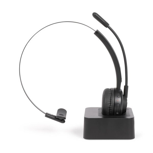 Bluetooth-Headset mit Mikrofon und Ladestation