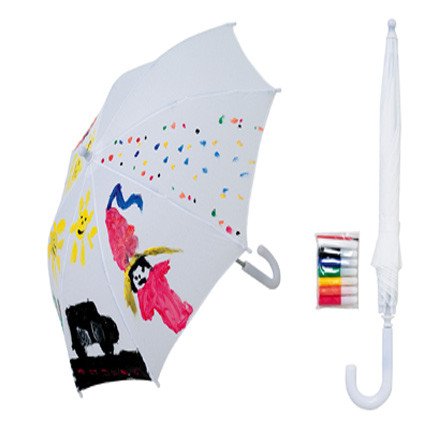 Regenschirm zum selbstbemalen