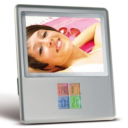 LCD Uhr mit Bilderrahmen epsilon