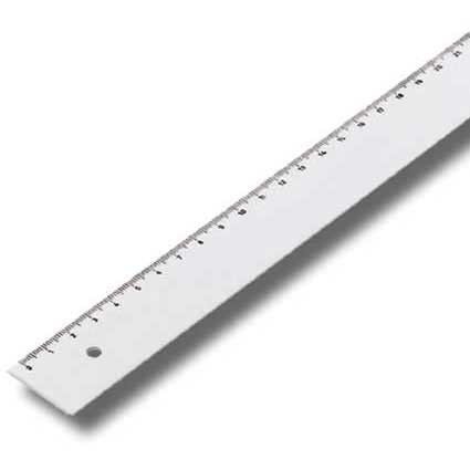 Lineal weiß 30 cm