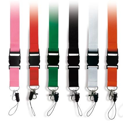 Breites Lanyard mit Sicherheitsclip