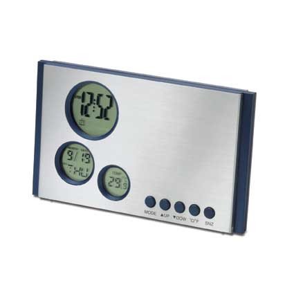 Digitaler Tischwecker mit Thermometer